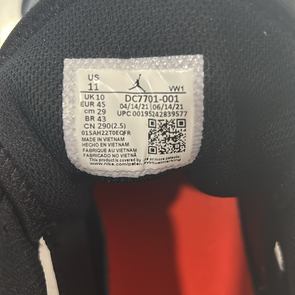 Men’s Nike Jordan One Take 3 basketball shoes size 11 - Picture 7 of 7